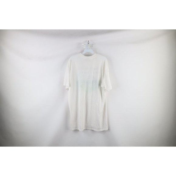 Vintage 90s Streetwear XL I Fought The Lawn and the Lawn Won Cartoon T-Shirt USA - Picture 12 of 16